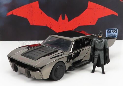 Batmobile 1989 - Jada Toys 1/24 - Die Cast Noir Chromé - Occasion