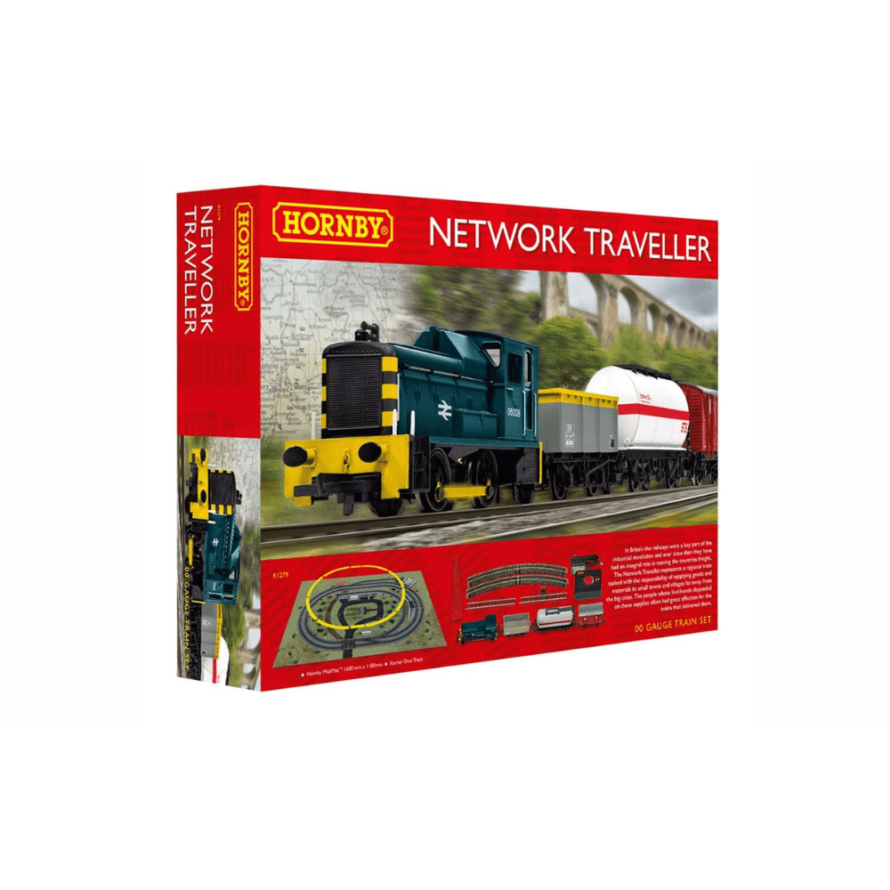 Hornby R1279M Network Traveller Train Set Darlington Diecast